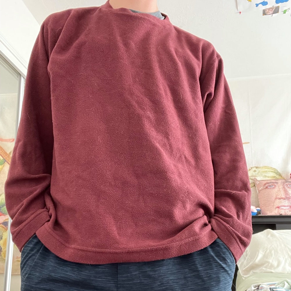 Burgundy Patagonia Crewneck (Medium)